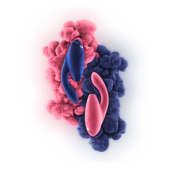 Інноваційний безконтактний стимулятор Womanizer Duo Blueberry вид 5