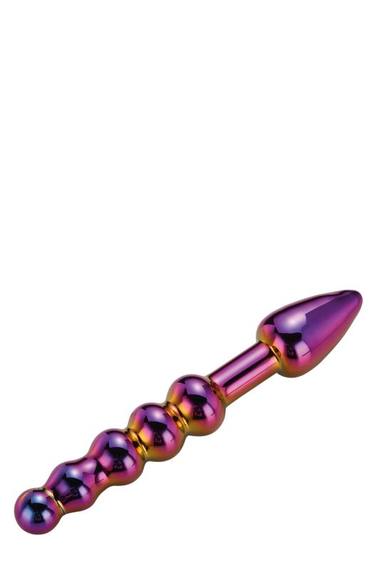 Скляний Анальний стимулятор Dream Toys GLAMOUR GLASS RIDGED ANAL DILDO вид 4