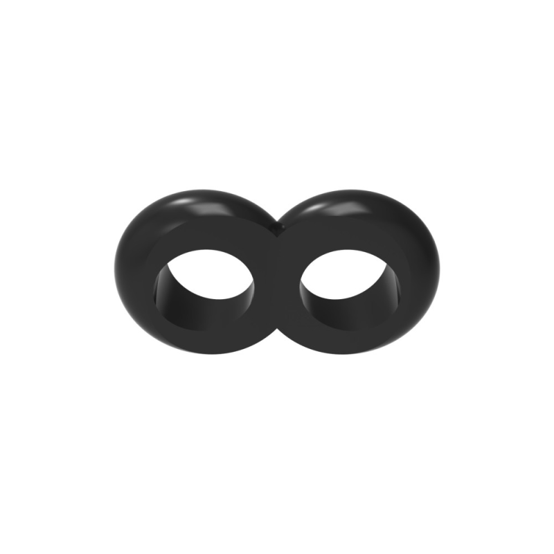Ерекційне кільце подвійне Chisa GK Power, чорний вид 5