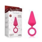 Анальна пробка Chisa Sweet Breeze з кільцем, рожевий, M вид 2