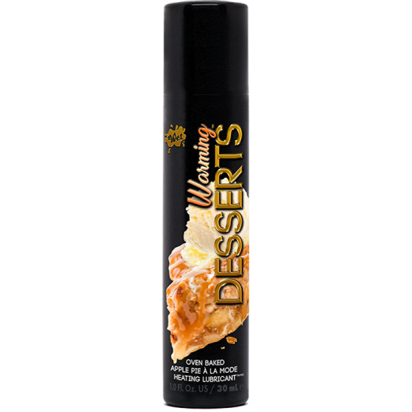 Съедобный лубрикант 4 в 1 WET Warming Desserts Oven Baked Apple Pie a La Mode 30 мл вид 2