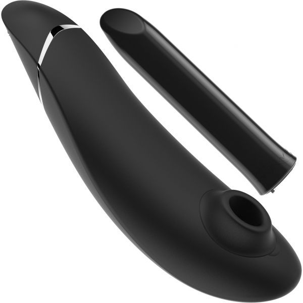 Набор секс игрушек Womanizer&We-Vibe Silver Delights Collection черный из серебренными вставками вид 5