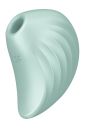 Вакуумный клиторальный стимулятор с вибрацией Satisfyer Pearl Diver мятный
