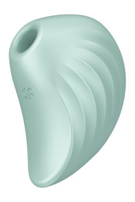 Вакуумний кліторальний стимулятор із вібрацією Satisfyer Pearl Diver м'ятний