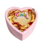 Масажна свічка з ароматом панкейка Candy Pancake у формі серця, 70 мл вид 2