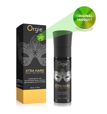 Гель для усиления эрекции Orgie "X-TRA HARD", 50 мл