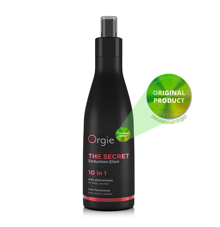 Бальзам для волосся та тіла Orgie THE SECRET 10 в 1 з феромонами та афродизіаками, 200 мл вид 3