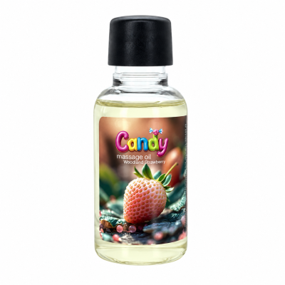 Олія масажна Candy з ароматом Дика суниця, 50 мл