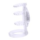 Насадка з вібрацією Chisa Get Lock Vibrating Cock Cage та ерекційними кільцями вид 4