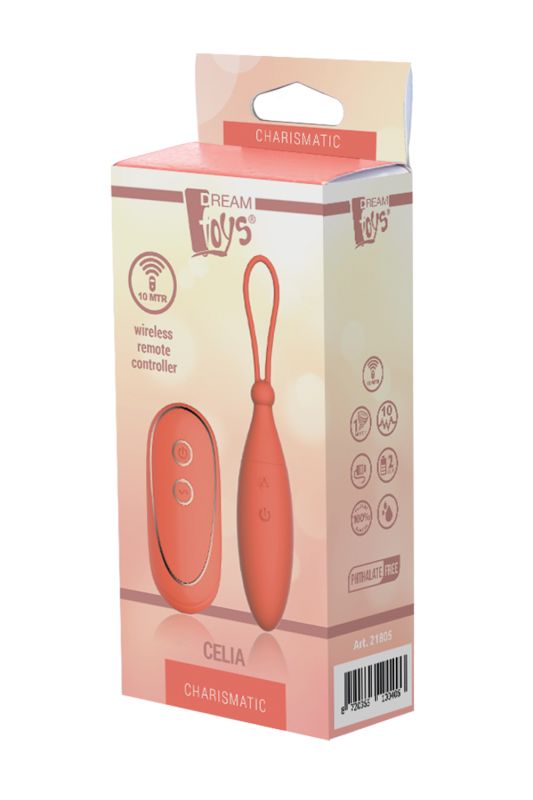 Віброяйце з дистанційним управлінням Dream Toys CHARISMATIC CELIA вид 3