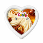 Массажная свеча с ароматом орехового крема Candy Nut Cream в форме сердца, 70 мл вид 4