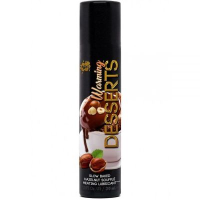 Съедобный лубрикант 4 в 1 WET Warming Desserts Slow Baked Hazelnut (со вкусом суфле и ореха) 30 мл