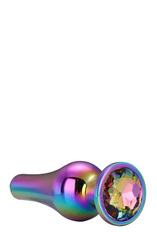 Анальна пробка конічної форми Dream Toys GLEAMING LOVE COLOURED PLEASURE PLUG L вид 5