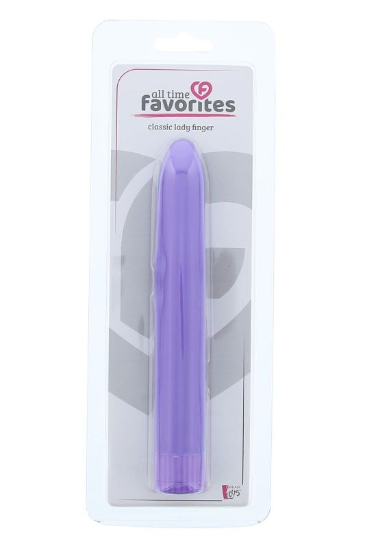 Вібромасажер DREAM TOYS CLASSIC LADY FINGER PURPLE вид 3
