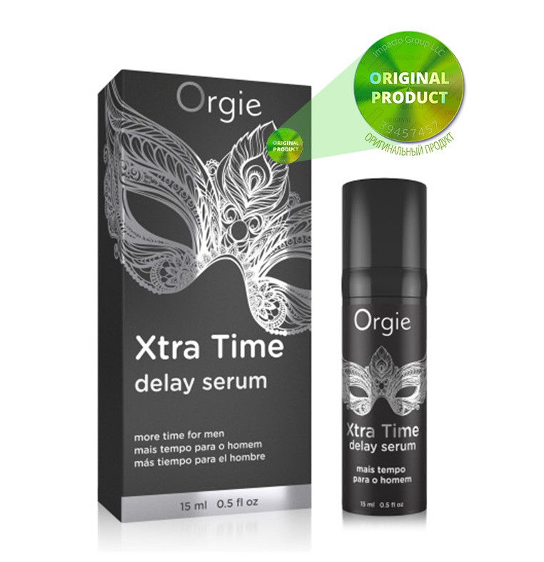 Сыворотка-пролонгатор акта Orgie "X-TRA TIME" Delay Serum, 15 мл вид 6