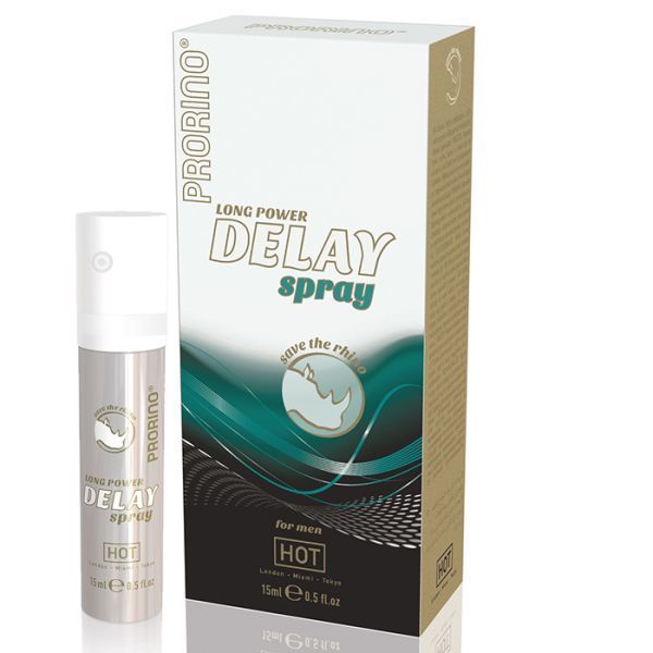 Продлевающий и эрекционный спрей для мужчин Prorino long power Delay Spray, 15 мл вид 3