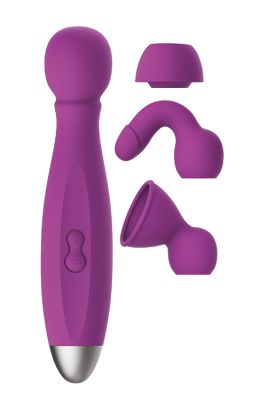 Вібромасажер DREAM TOYS QUEENPIN PURPLE