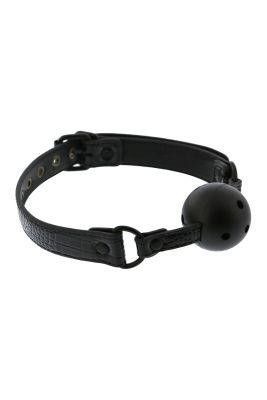 Кляп 4,7 см BLAZE LUXURY BALL GAG CROCO BLACK