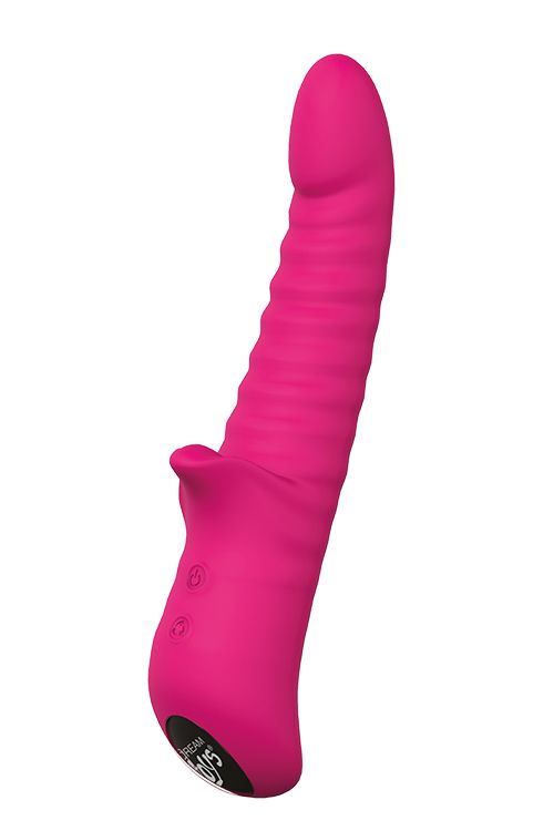 Подвійний вібратор Dream Toys Vibes Of Love Honey Bear Magenta рожевий вид 5