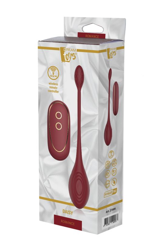 Віброяйце з дистанційним управлінням Dream Toys ROMANCE DAISY вид 3
