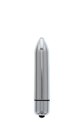 Міні вібромасажер DREAM TOYS 10-SPEED CLIMAX BULLET SILVER