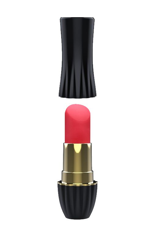 Міні вібратор у формі помади Dream Toys VIBES of LOVE LIPSTICK вид 2