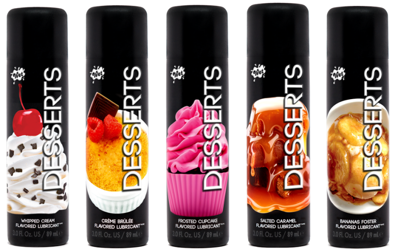 ПРОБНИК/Їстівний лубрикант WET Whipped Cream ( зі смаком вершків), 10 мл вид 3