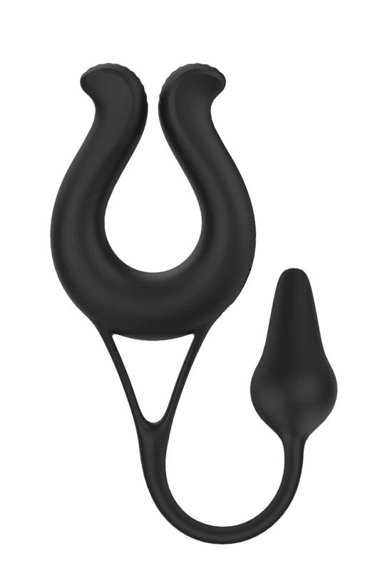 Мульти вібратор для пар з анальною пробкою RINGS OF LOVE REMOTE MULTI TEASER вид 5