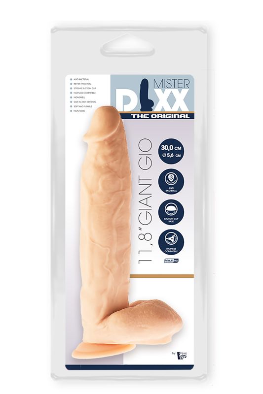 Гнучкий фалоімітатор Mr. DIXX GIANT GIO 11.8INCH DILDO вид 3