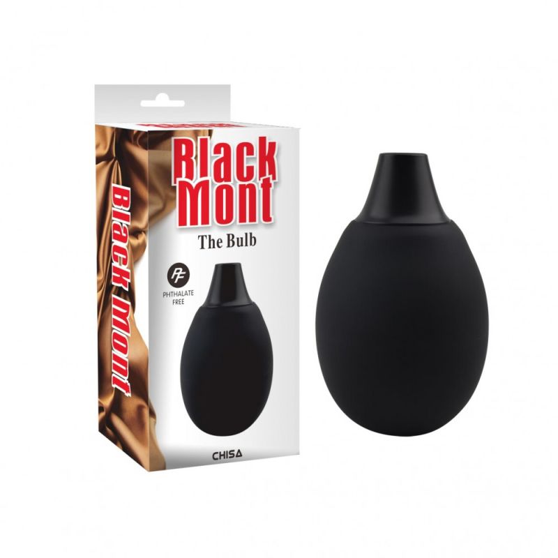 Анальний душ Chisa Black Mont без насадки, чорний вид 2