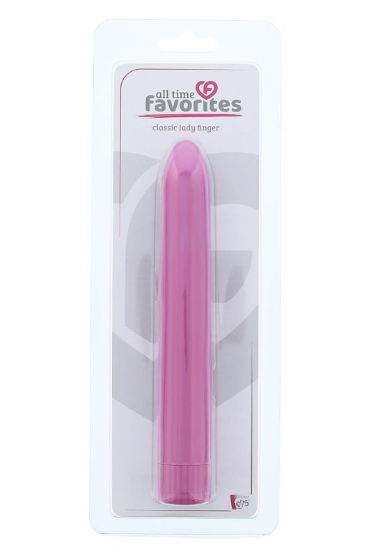 Вібромасажер DREAM TOYS CLASSIC LADY FINGER PINK вид 3