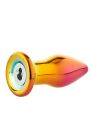 Анальная пробка с вибрацией стеклянная Dream Toys GLAMOUR GLASS PLUG вид 5