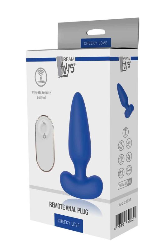 Анальна пробка з дистанційним управлінням Dream Toys CHEEKY LOVE REMOTE ANAL PLUG вид 3