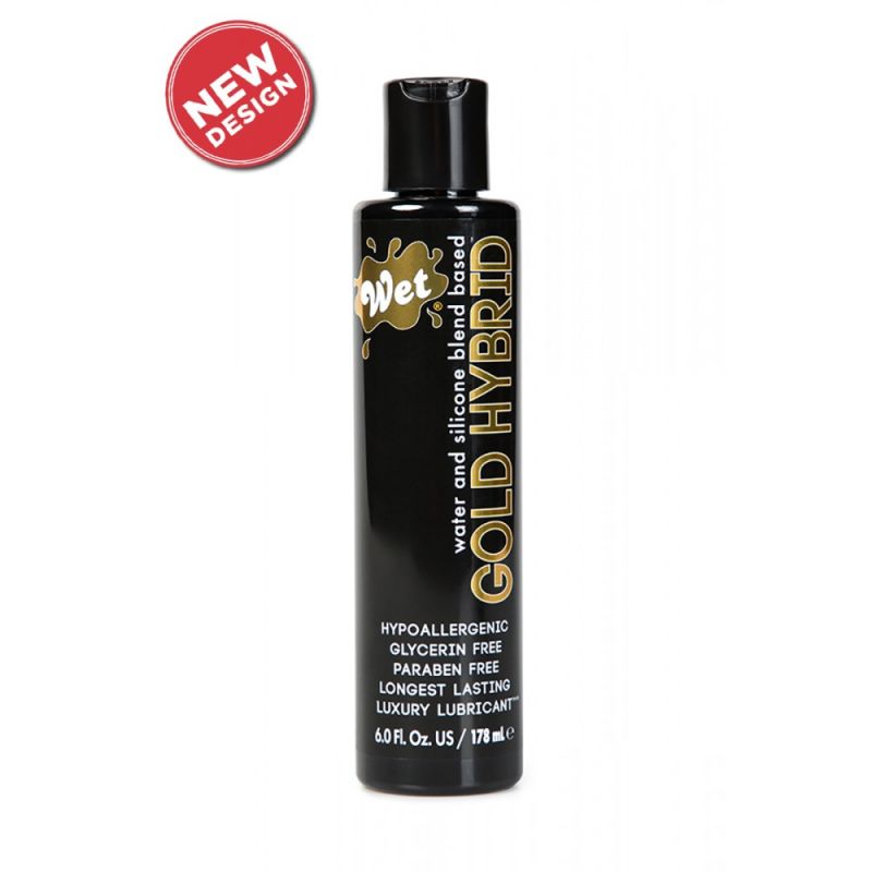 Лубрикант водно-силіконовий гібрид Wet Gold Hybrid 178 мл вид 2
