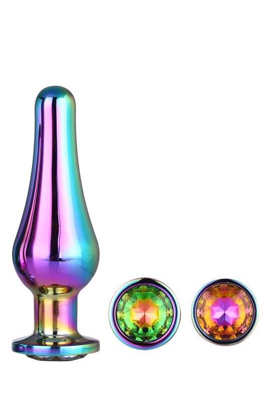 Набір анальних пробок конічної форми Dream Toys GLEAMING LOVE PLEASURE SET MULTICOLOUR вид 5