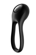 Ерекційне віброкільце Satisfyer Majestic Duo, чорний