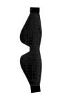 Маска на очі BLAZE LUXUARY BLINDFOLD CROCO BLACK вид 2