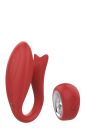 Вибратор для пар беспроводным пультом управления Dream Toys RED REVOLUTION PANDORA