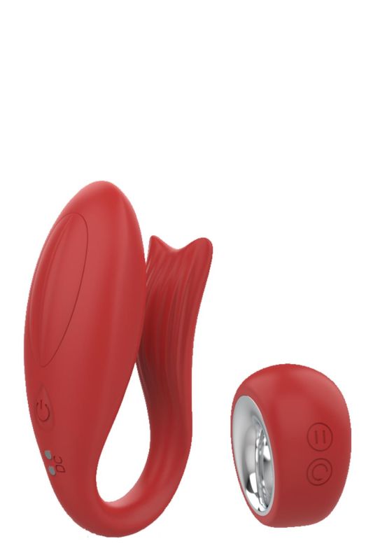 Вібратор для пар бездротовим пультом управління Dream Toys RED REVOLUTION PANDORA вид 2