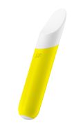 Віброкуль з плоским вигнутим наконечником Satisfyer Ultra Power Bullet 7 жовтий