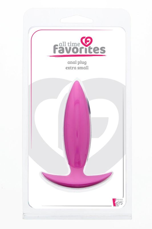 Анальна пробка BOOTYFUL XTRA SMALL 3.5 INCH, PINK вид 3