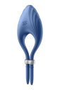 Регульоване ерекційне кільце з вібрацією Satisfyer Duelist, синій