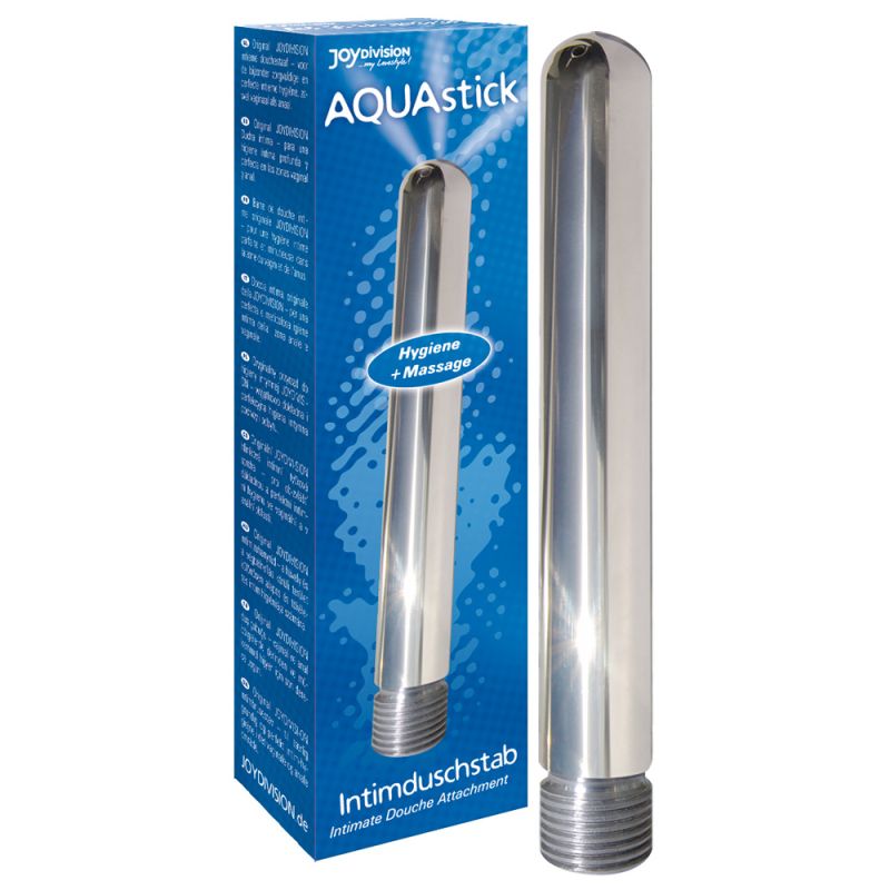Анальный душ Joy Division Aluminium Intimate Douche, серебристый вид 4