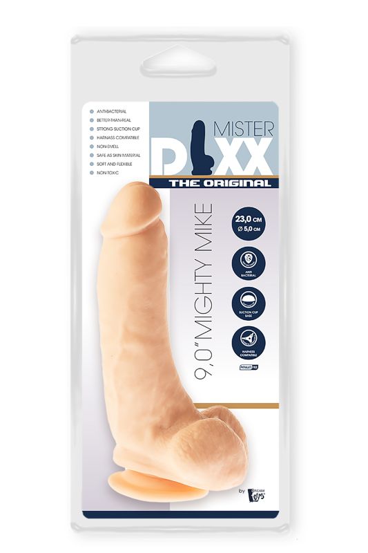 Гнучкий фалоімітатор Mr. DIXX MIGHTY MIKE 9INCH DILDO вид 3