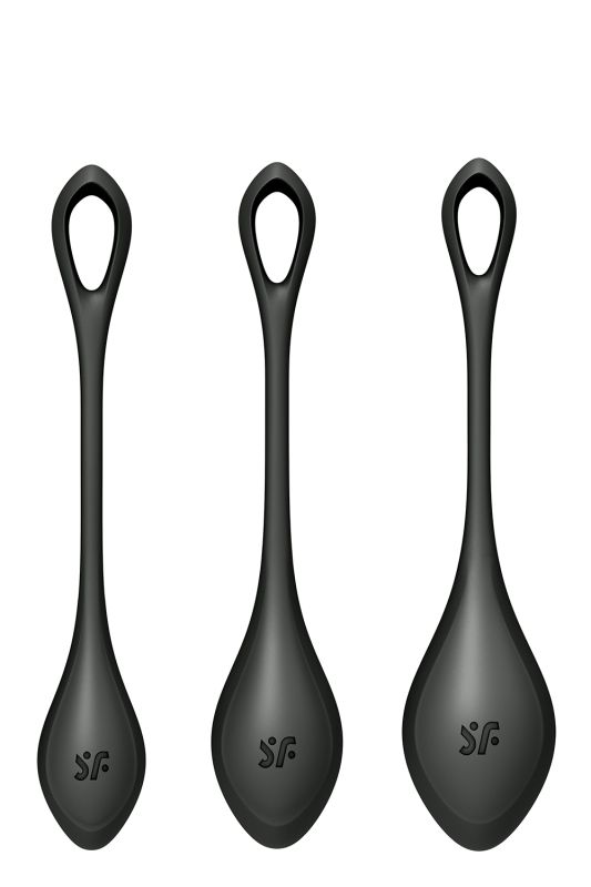Набір вагінальних кульок Satisfyer Yoni Power 2 чорний вид 2