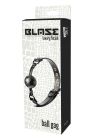 Кляп 4,7 см BLAZE LUXURY BALL GAG CROCO BLACK вид 3
