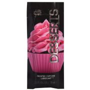 ПРОБНИК/Їстівний Лубрикант WET Desserts Frosted Cupcake (зі смаком кексу) 10 мл