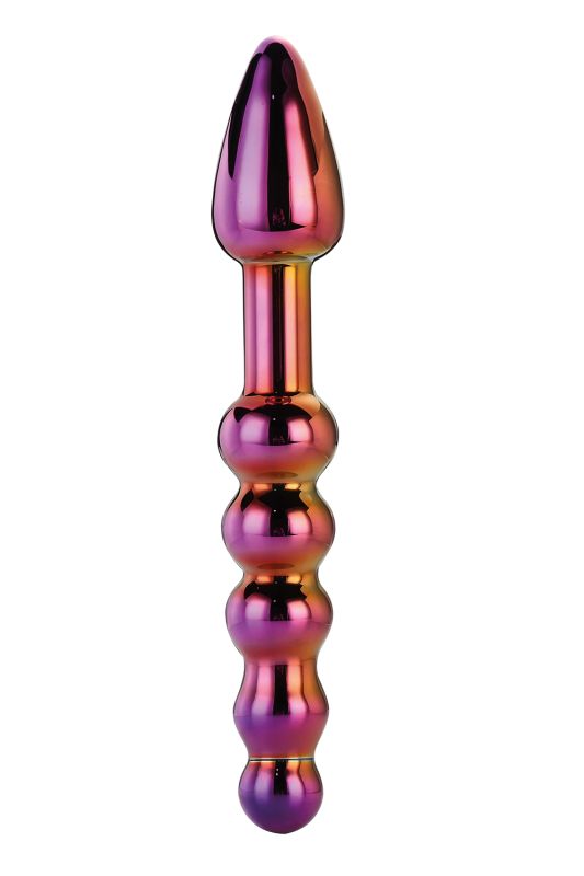 Скляний Анальний стимулятор Dream Toys GLAMOUR GLASS RIDGED ANAL DILDO вид 2