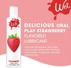 Съедобный лубрикант со вкусом клубники WET Flavored Strawberry, 30 мл вид 3