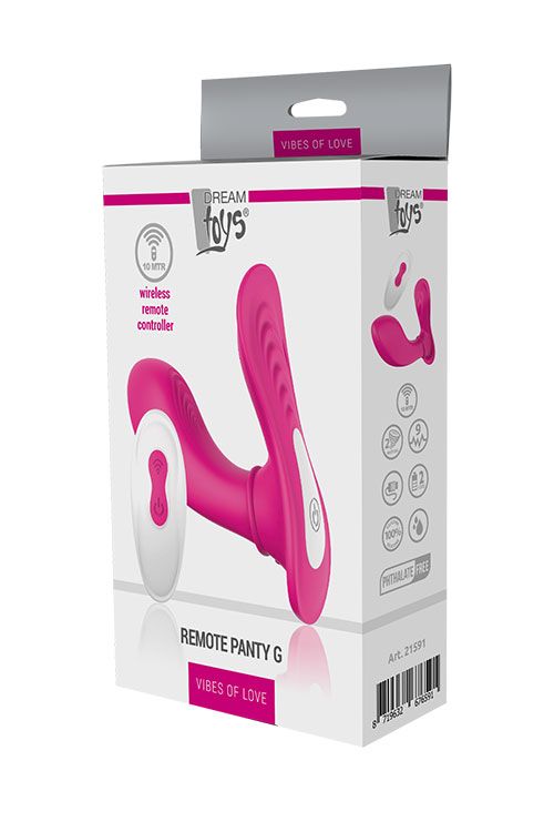 Стимулятор для точки G VIBES of LOVE REMOTE PANTY G MAGENTA вид 3